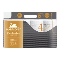 Harmony Exclusive Pure White toaletní papír