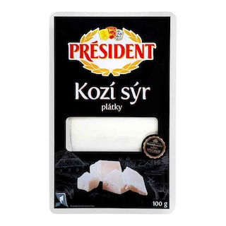 President Kozí sýr plátky
