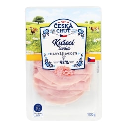 Česká chuť Kuřecí šunka nejvyšší jakosti