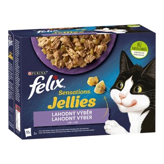 Felix Sensations výběr v želé, maso a ryby
