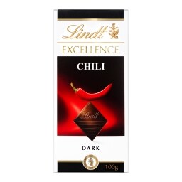 Lindt Excellence Hořká čokoláda s chilli