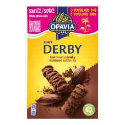 Opavia Zlaté Derby sušenky kakaové