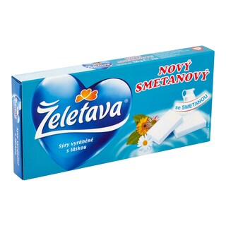 Želetava Nový smetanový sýr se smetanou