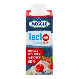 Meggle Smetana ke šlehání 30% bez laktózy