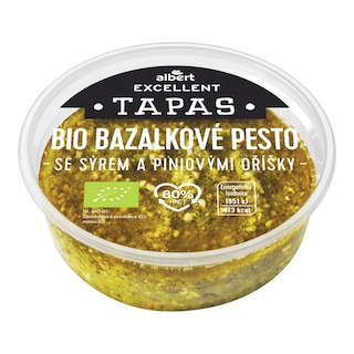 Albert Excellent Tapas Bio bazalkové pesto