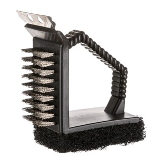 Kartáč čistící na gril 3v1