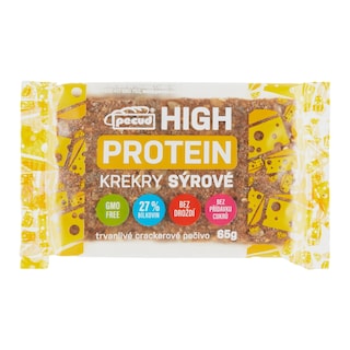 Krekry proteinové se sýrem