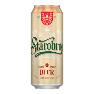 Starobrno Bitr extra hořký ležák