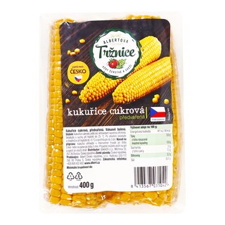 Kukuřice cukrová, předvařená