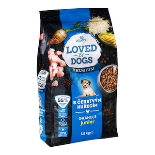 Albert Granule pro psy junior s čerstvým kuřecím
