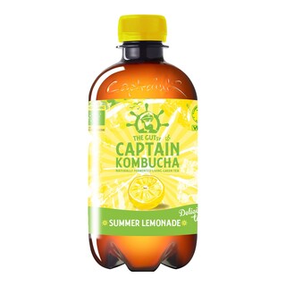 Captain Kombucha Bio summer lemonade