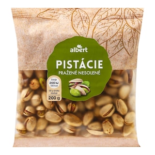 Albert Pistácie pražené nesolené