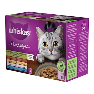 Whiskas Pure Delight mixovaný výběr v želé