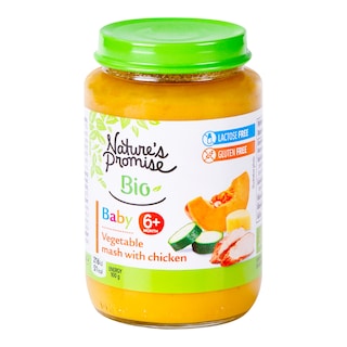 Nature's Promise Bio Baby Kuře s kaší a zeleninou