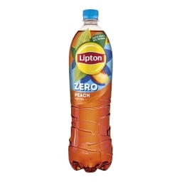 Lipton Ledový čaj Zero černý s příchutí broskve