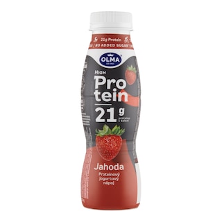 Olma High Protein nápoj jogurtový jahoda