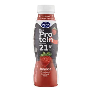 Olma High Protein nápoj jogurtový jahoda