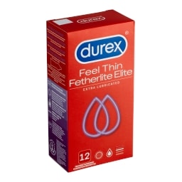 Durex Feel Thin Extra Lubricated kondomy