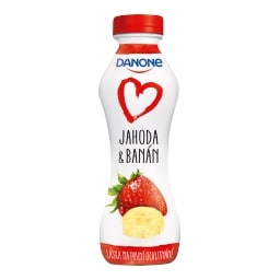 Danone Jogurtový nápoj jahoda a banán