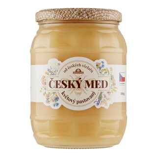 Český med květový pastovaný