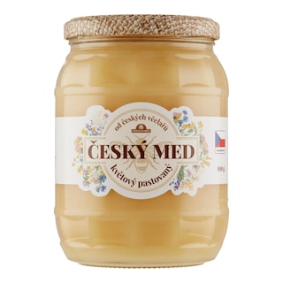 Český med květový pastovaný