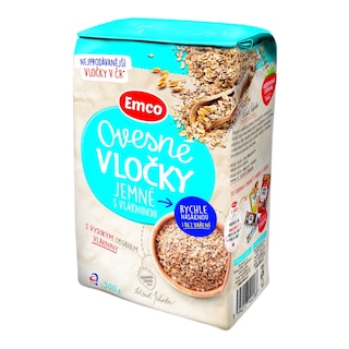 Emco Ovesné vločky jemné s vlákninou