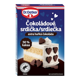Dr. Oetker Čokoládová srdíčka