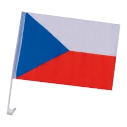 Vlajka na auto Česká republika