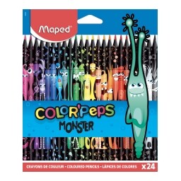 Maped Color'Peps Monster Bezdřevěné pastelky