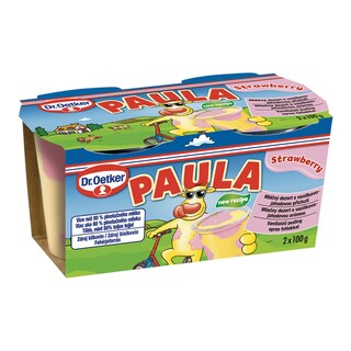 Dr. Oetker Paula příchuť jahoda, vanilka
