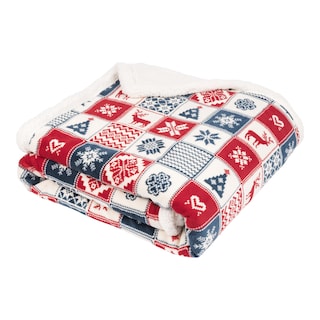 Mistral Home Pléd beránek s potiskem