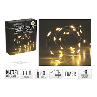 LED světla teplá bílá