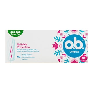 O.B. Original Tampóny Super Plus