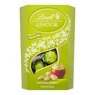 Lindt Lindor Čokoláda s náplní pistácie