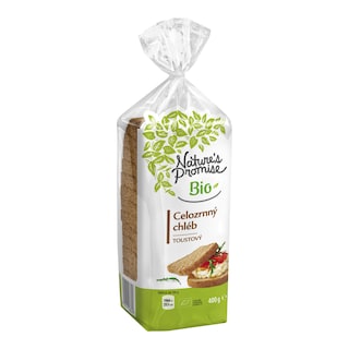 Nature's Promise Bio Toustový chléb celozrnný