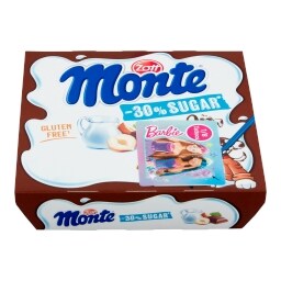 Zott Monte Mléčný dezert čokoládový méně cukru
