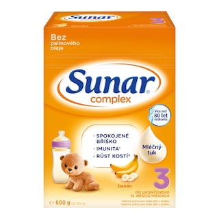 Sunar Complex 3 batolecí mléko banán