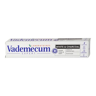 Vademecum White & Charcoal zubní pasta