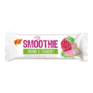 Fit tyčinka Smoothie rebarbora a jahoda