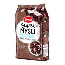 Emco Super Mysli čokoláda a kokos bez cukru