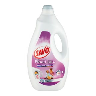 Savo Prací gel na barevné prádlo