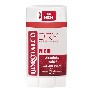 Borotalco Dry Amber pánský tuhý deodorant