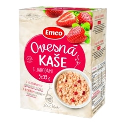 Emco Ovesná kaše s jahodami