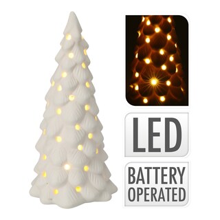 Dekorační Strom s LED porcelán