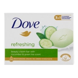Dove Refreshing Tuhé mýdlo okurka a zelený čaj