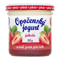 Bohemilk Opočenský jogurt jahoda