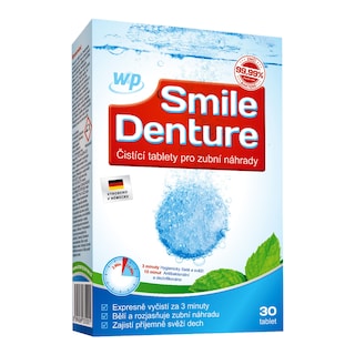 Smile denture Tablety na čištění protéz