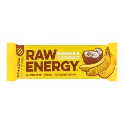 Bombus Raw Energy kokos a banán