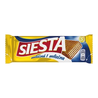 Siesta Oplatka s kakaovou náplní v mléčné čokoládě