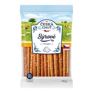 Česká chuť Tyčinky sýrové